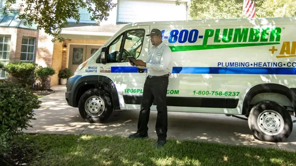 Slide of 1-800-Plumber + Air