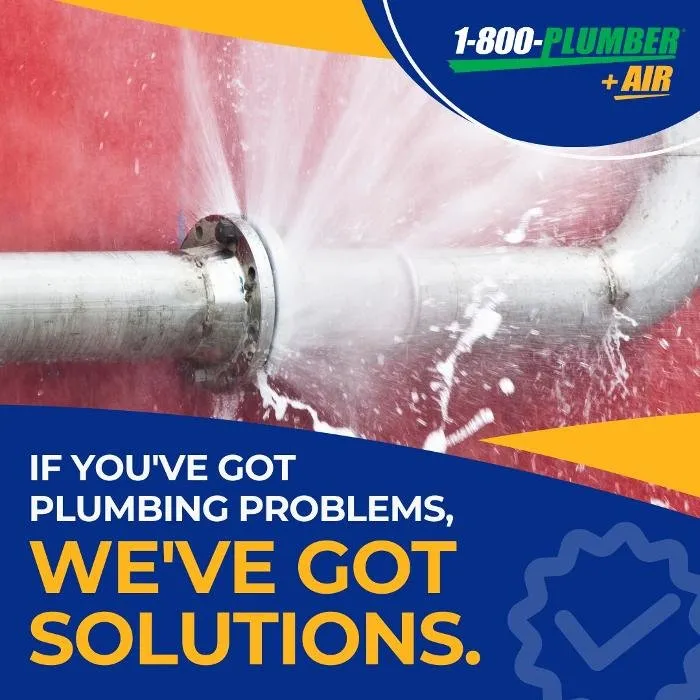 Top-rated water heater service in Columbia, SC by 1-800-Plumber +Air