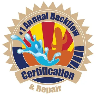 #1 Annual Backflow Certification & Repair Logo