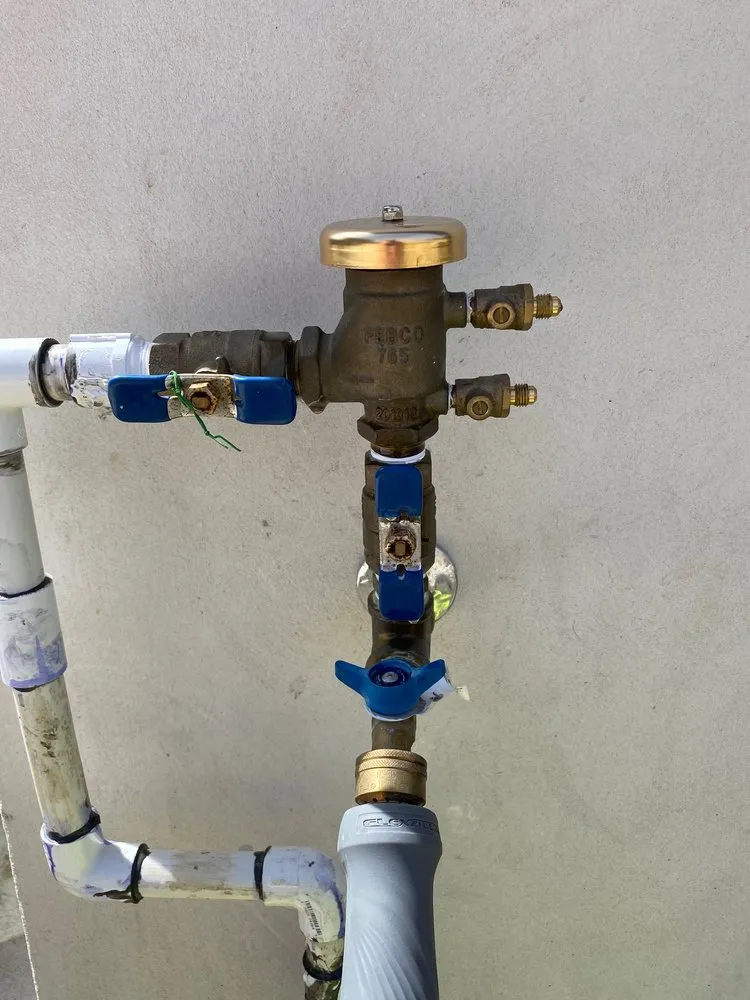 Slide of 1 Moore Backflow Testing