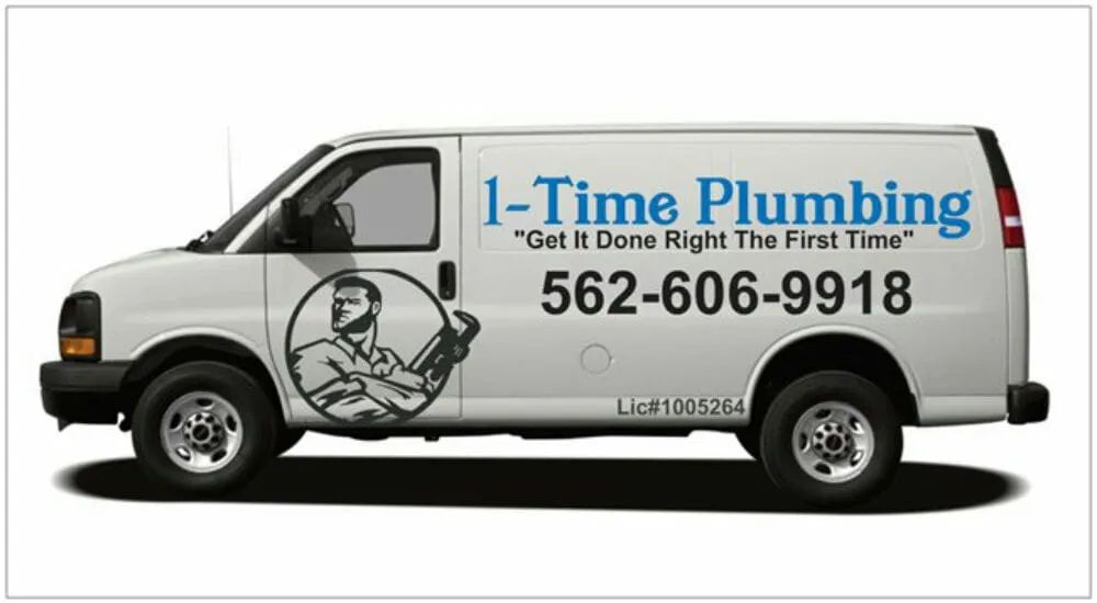 Slide of 1 Time Plumbing and Rooter