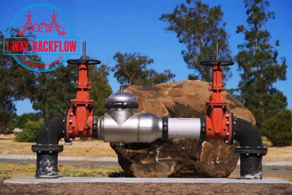 Slide of 1 Way Backflow