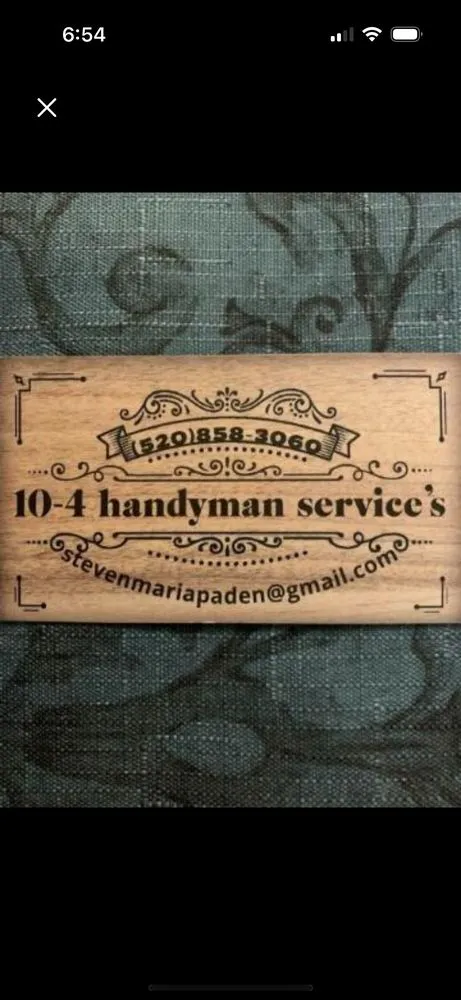 Slide of 10-4 Handyman Services