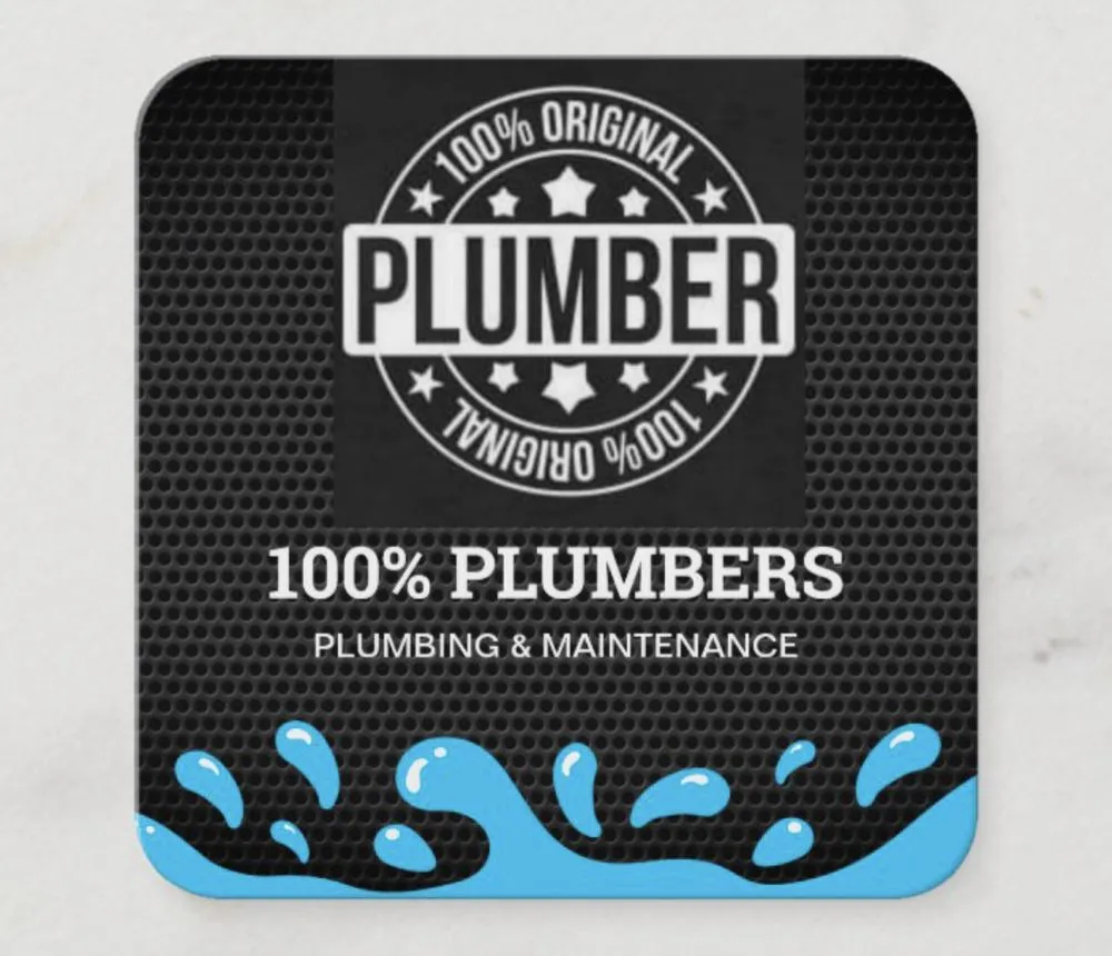 Slide of 100% Plumbers
