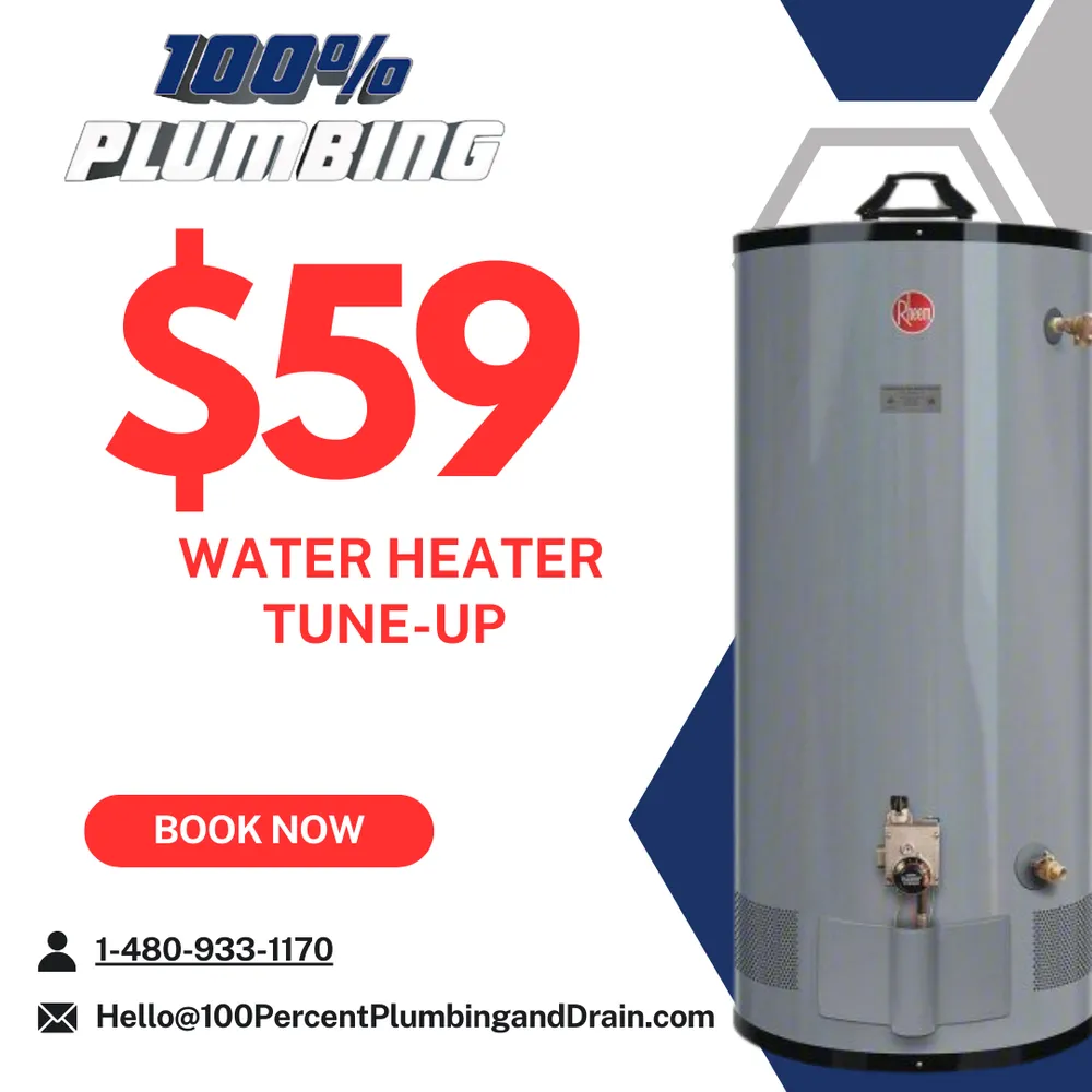 Slide of 100% Plumbing & Drain