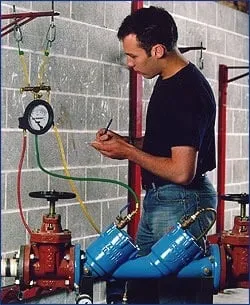 Slide of 123 Backflow Testing