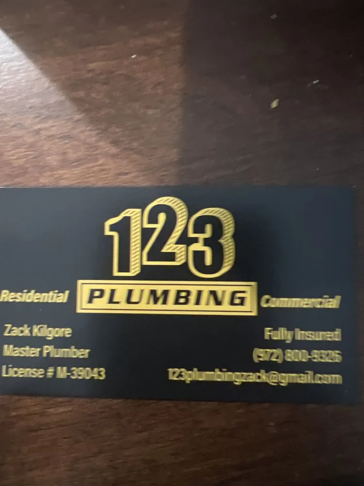 Slide of 123 Plumbing