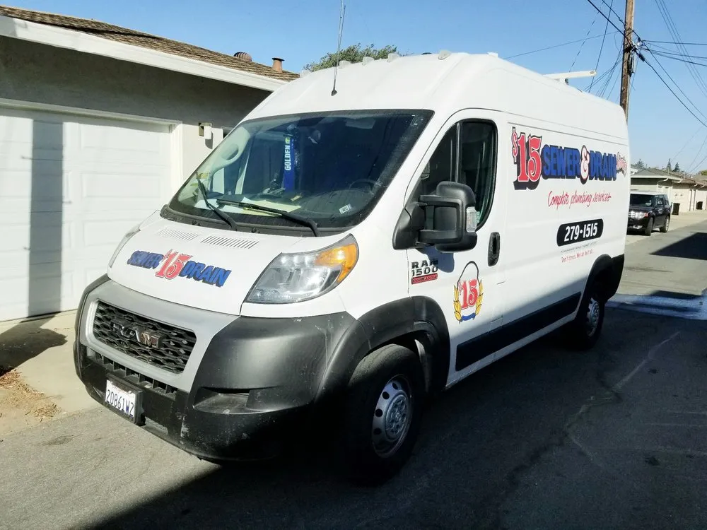 Slide of $15 Dollar Sewer and Drain