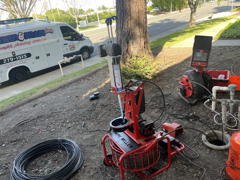 Slide of $15 Sewer & Drain Service