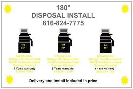 Slide of 180 Disposal Install