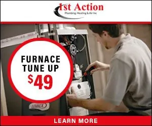 Slide of 1st Action Plumbing Heating and Air