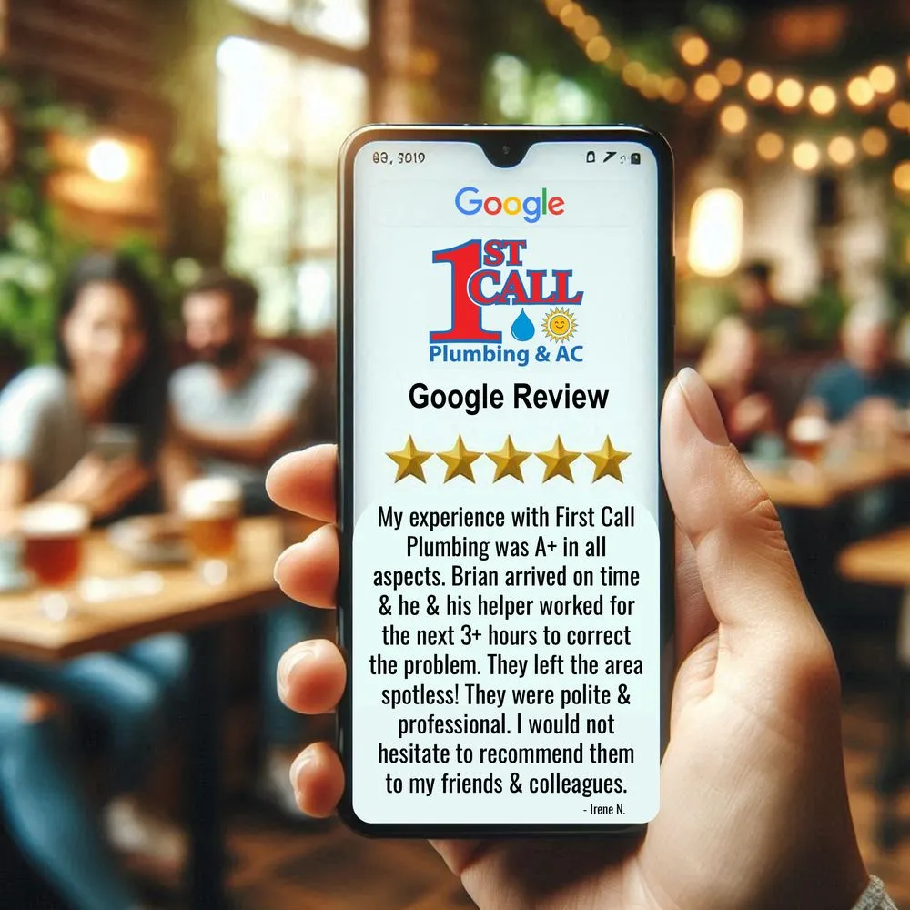 Slide of 1st Call Plumbing & AC