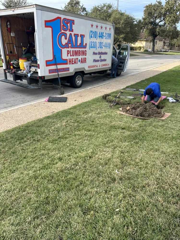 Affordable emergency plumbing for homes in San Antonio, TX by 1st Call Plumbing & AC