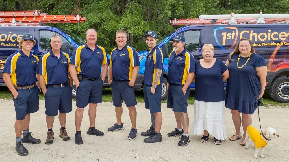 Reliable emergency plumbing service in Charleston, SC - 1st Choice AC Heating Plumbing & Gas