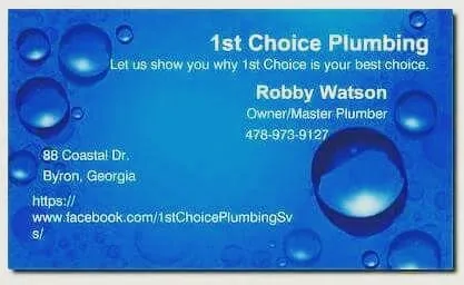 Slide of 1st Choice Plumbing