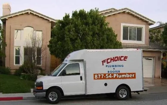 Slide of 1st choice plumbing