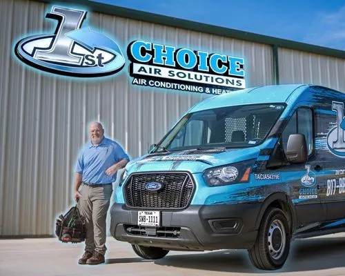 1st Choice Plumbing, Heating & Air Solutions Logo