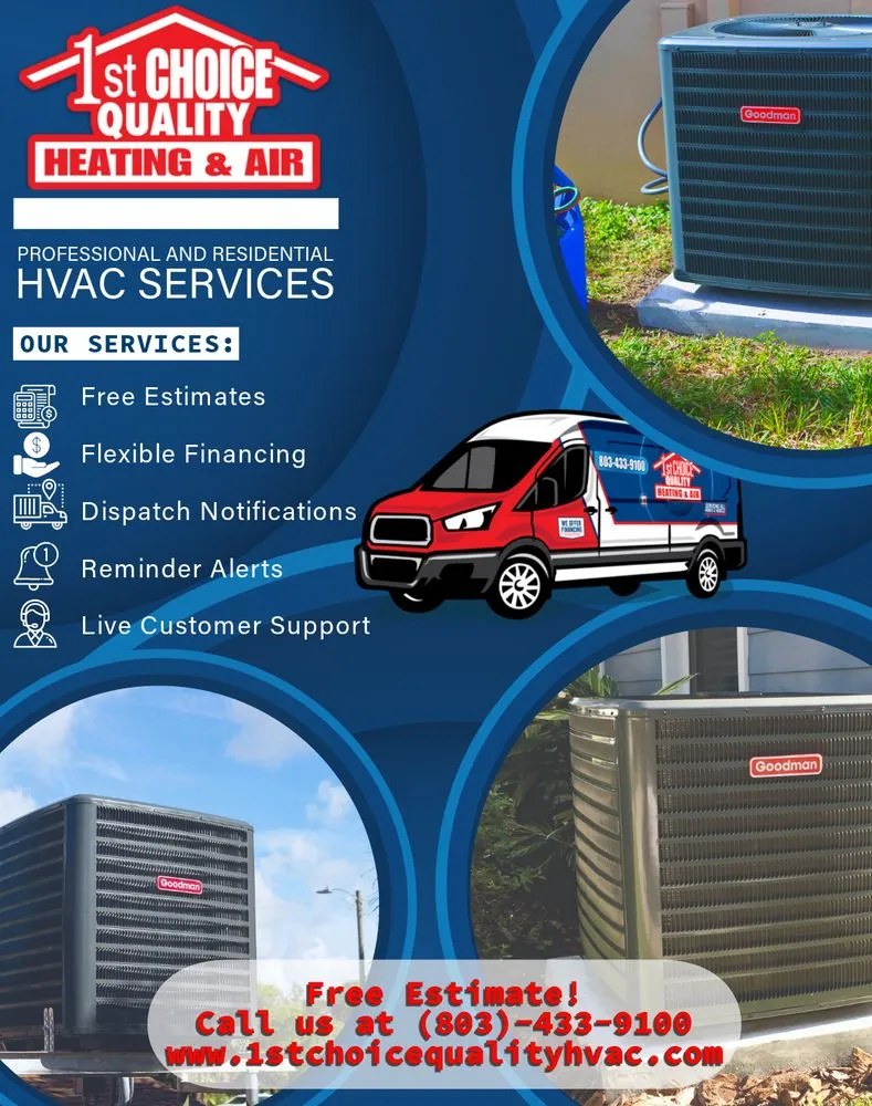 Slide of 1st Choice Quality Heating & Air