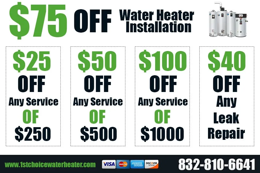 Slide of 1st Choice Water Heater