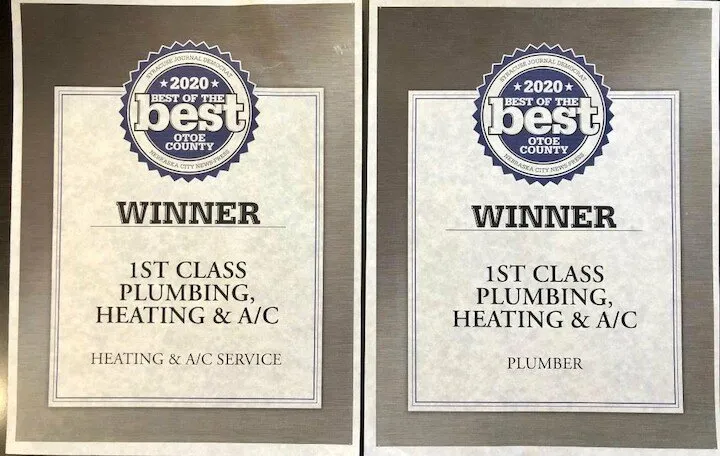 Slide of 1st Class Plumbing, Heating & A/C