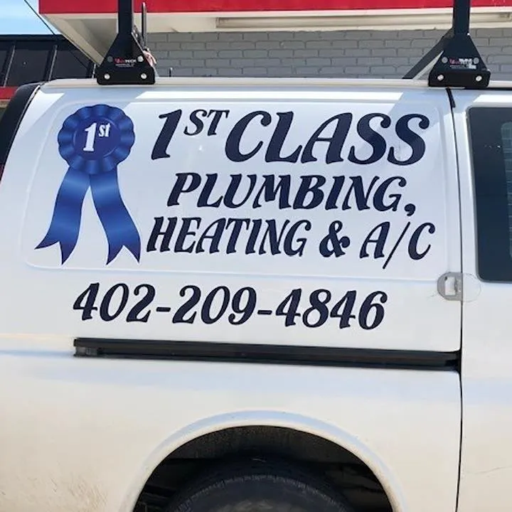 Quality drain cleaning experts serving Nebraska City, NE - 1st Class Plumbing, Heating & A/C