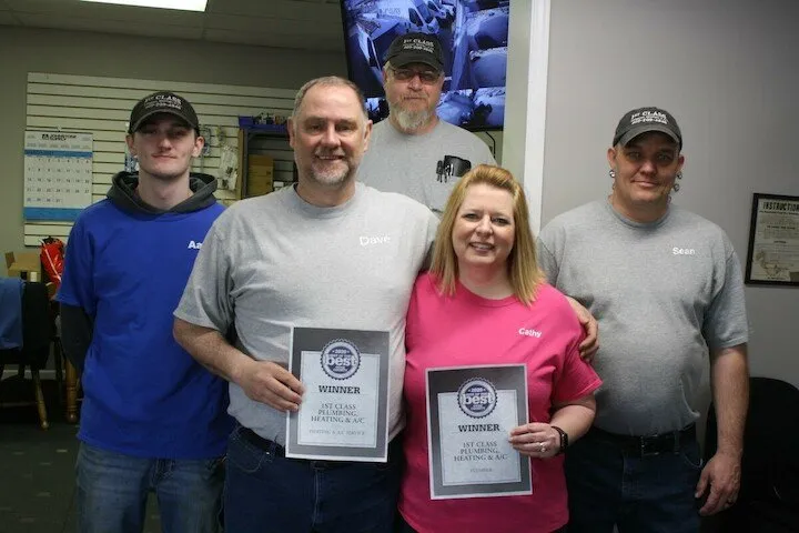 Slide of 1st Class Plumbing, Heating & A/C