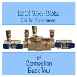 Slide of 1st Connection Backflow