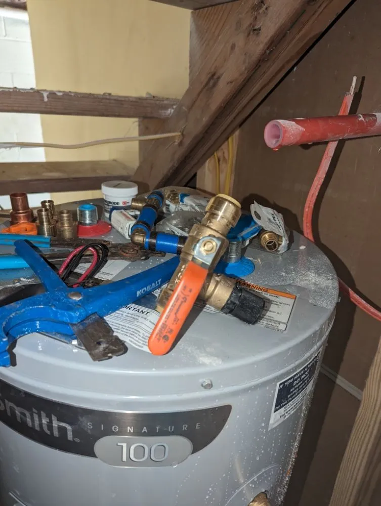 Slide of 1st Flush Plumbing