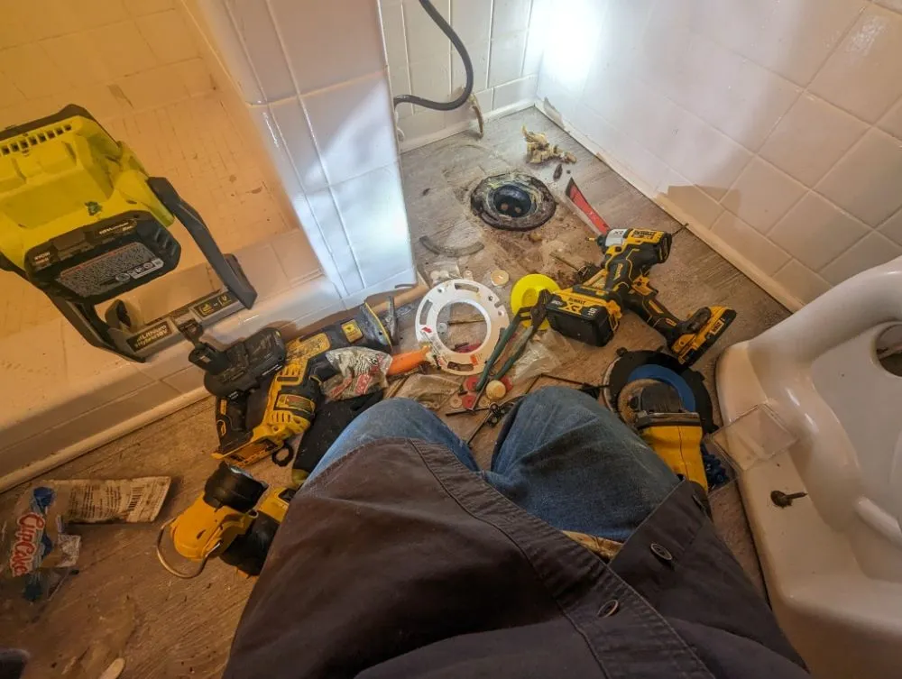 Slide of 1st Flush Plumbing