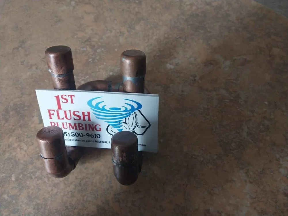 Slide of 1st Flush Plumbing