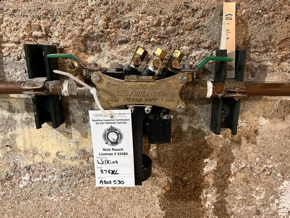 Slide of 1st In Backflow