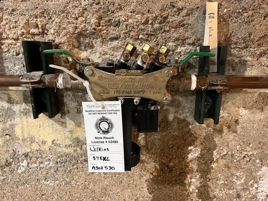 1st In Backflow Logo