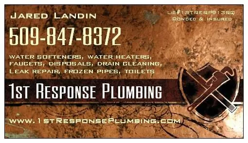 Slide of 1st Response Plumbing