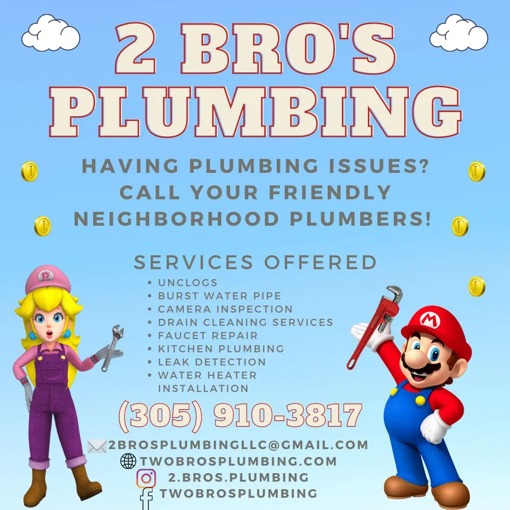 Slide of 2 Bro's Plumbing