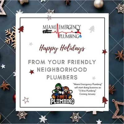 2 Bro's Plumbing Logo