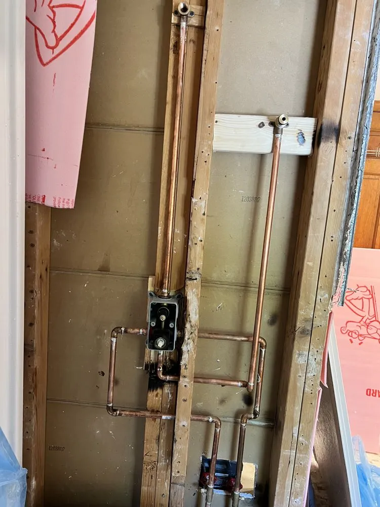 Slide of 2 Men and a Wrench