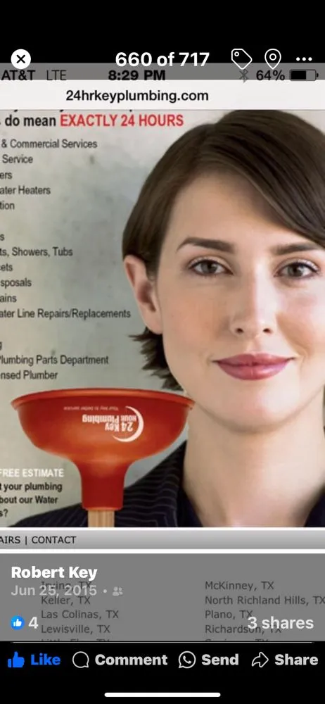 Slide of 24 Hour Key Plumbing