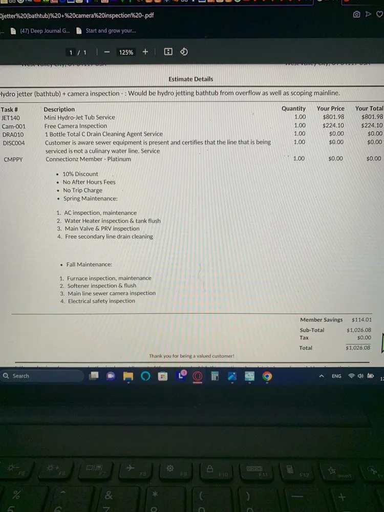 Slide of 24 Hour Rooter Connectionz