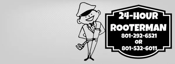 24-Hour Rooter Man Logo