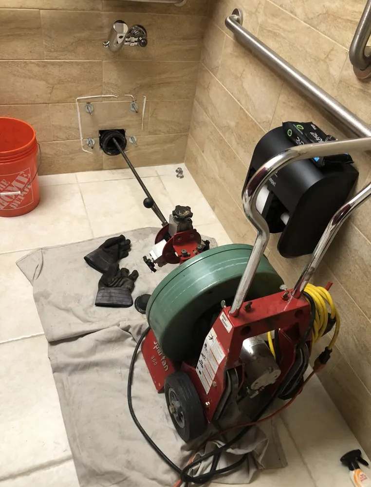 Slide of 24/7 drain cleaning &plumbing repairs