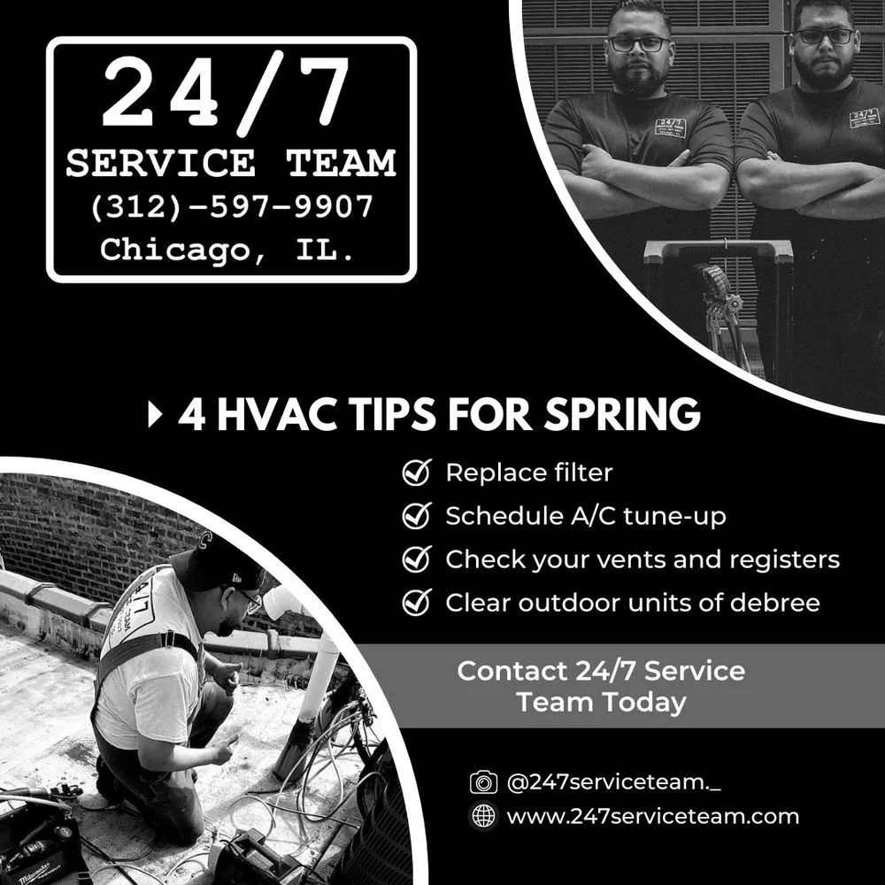 Slide of 24/7 Service Team