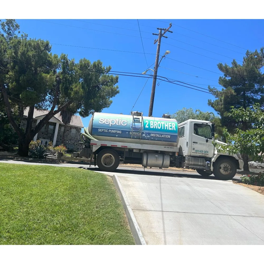 Slide of 2brother septic tank service & pumping