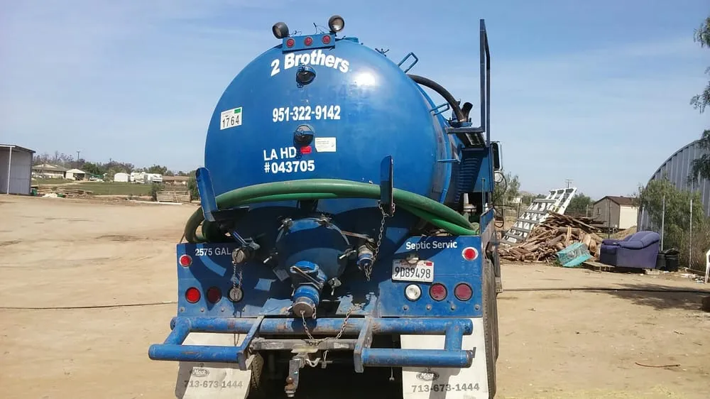 Slide of 2brother septic tank service & pumping