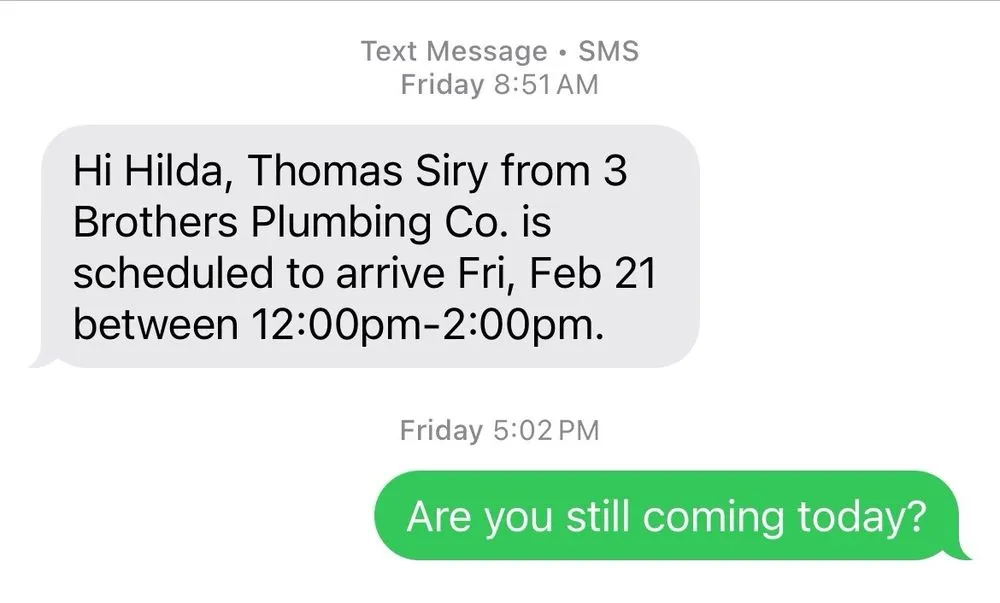 Slide of 3 Brothers Plumbing