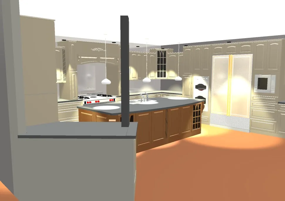 Slide of 3D Remodeling