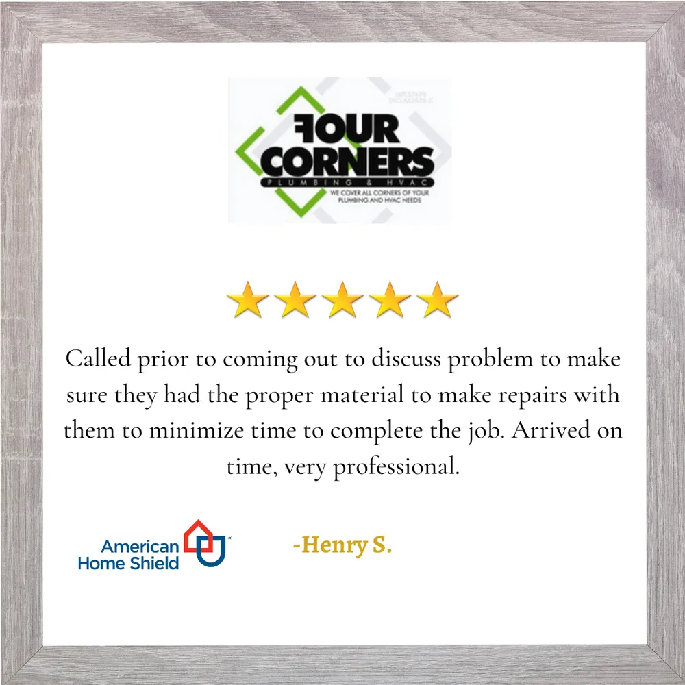 Slide of 4 Corners  Plumbing