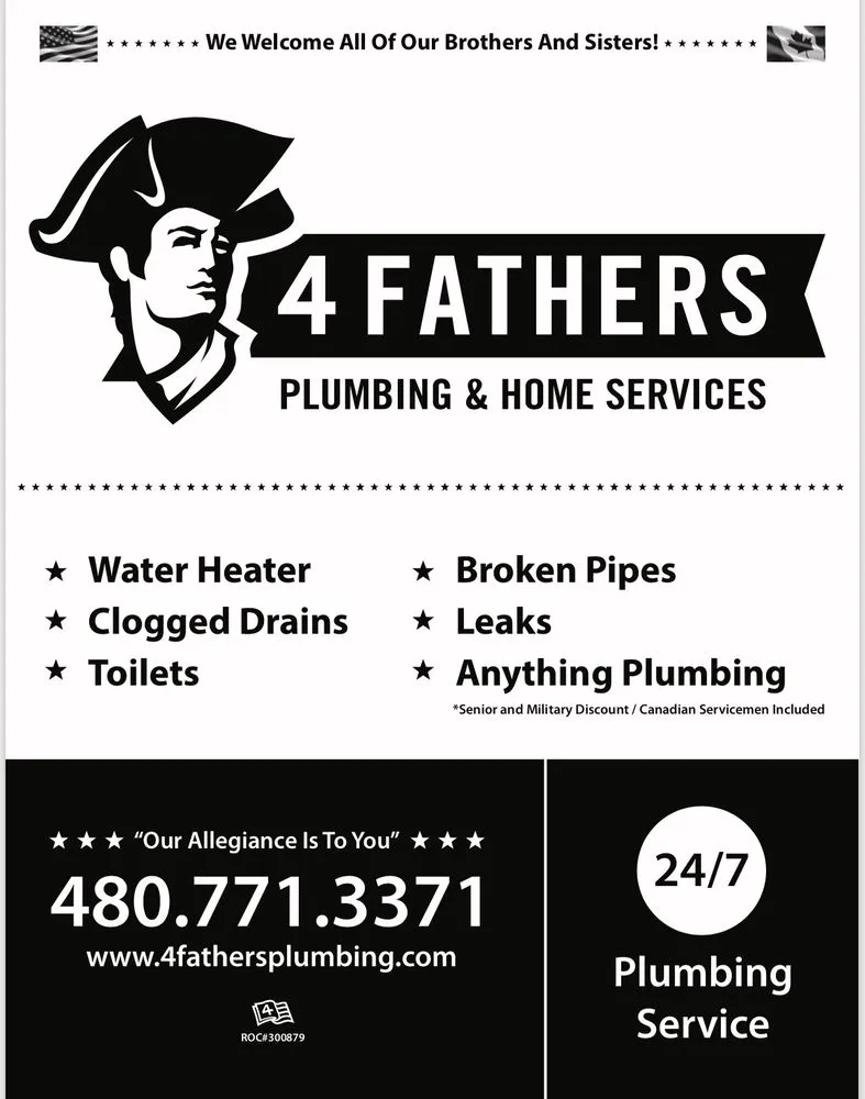 Slide of 4 Fathers Plumbing & Home Services