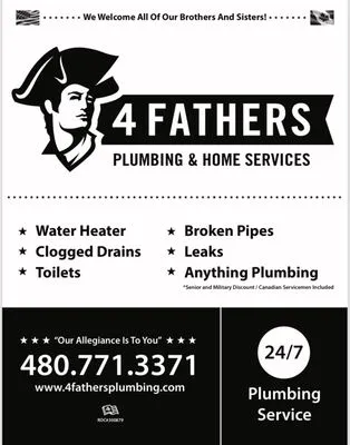 4 Fathers Plumbing & Home Services Logo