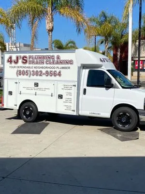 4 J's Plumbing And Drain Cleaning Logo