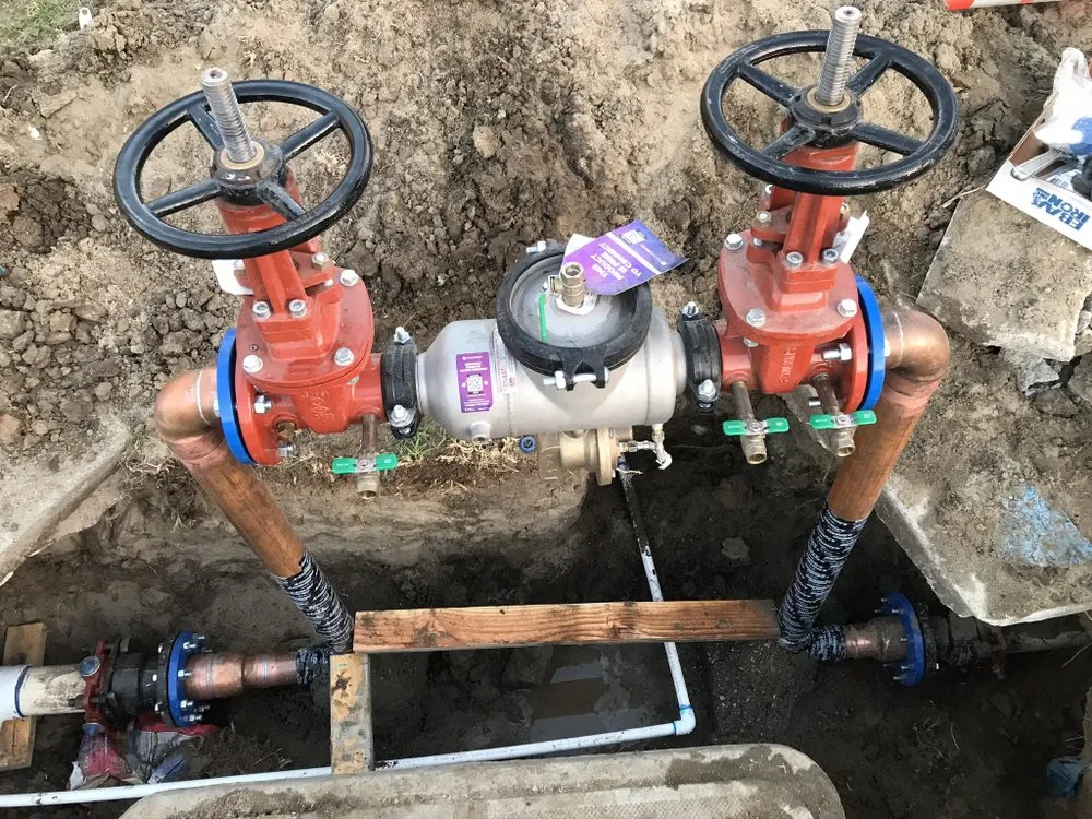 Slide of 4th of July Backflow Testing